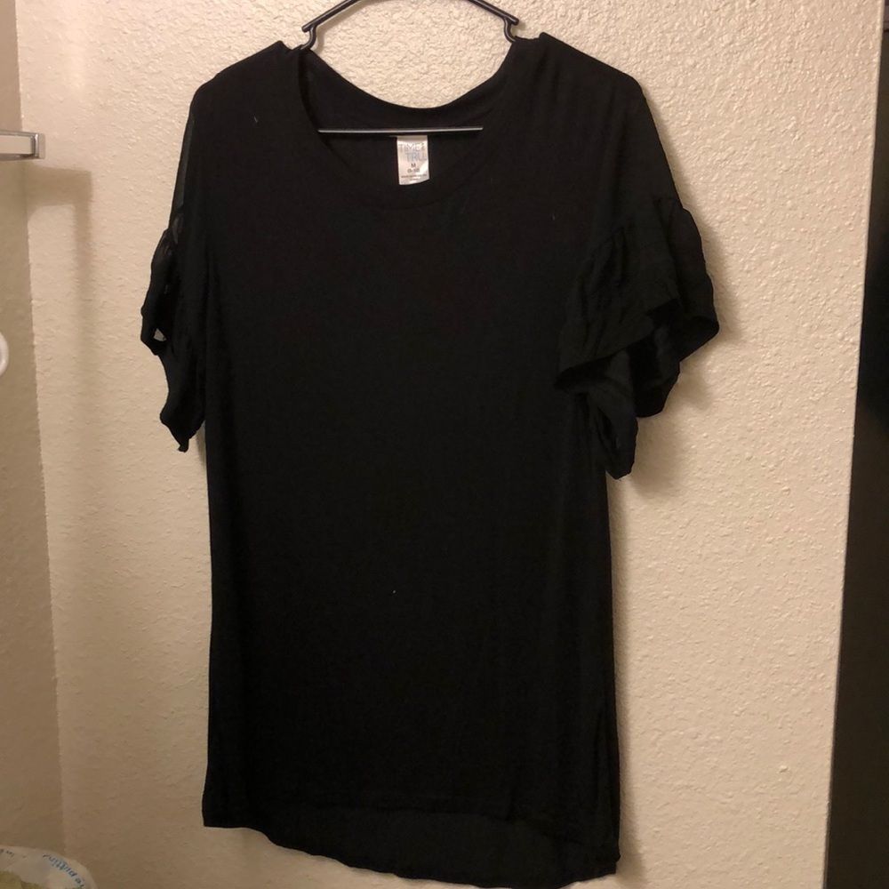 🌺🌺 Time and Tru  Black Medium Top 🌺🌺